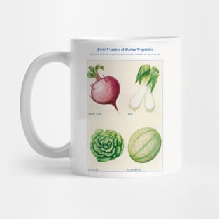 Garden Vegetable watercolor illustration (1915) Mug